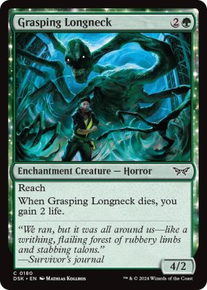Grasping Longneck - 180: Duskmourn: House of Horror