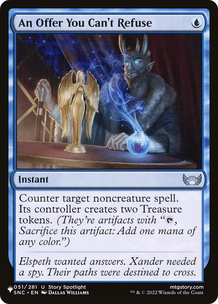 An Offer You Can't Refuse - 051/281: The List Reprints