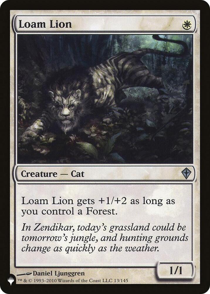 Loam Lion - 13/145: The List Reprints