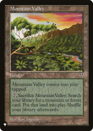 Mountain Valley - : The List Reprints