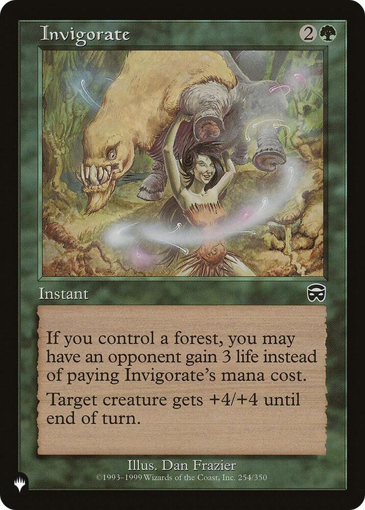 Invigorate (MMQ) - 254/350: The List Reprints