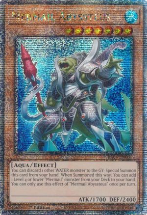 Mermail Abyssteus (Quarter Century Secret Rare) - RA03-EN007: Quarter Century Bonanza