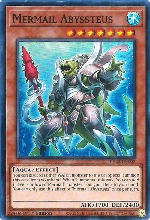 Mermail Abyssteus - RA03-EN007: Quarter Century Bonanza