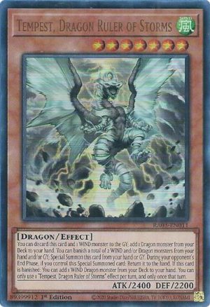 Tempest, Dragon Ruler of Storms (UR) - RA03-EN011: Quarter Century Bonanza