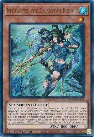 Neptabyss, the Atlantean Prince (UR) - RA03-EN013: Quarter Century Bonanza