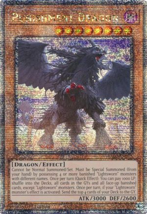 Punishment Dragon (Quarter Century Secret Rare) - RA03-EN015: Quarter Century Bonanza