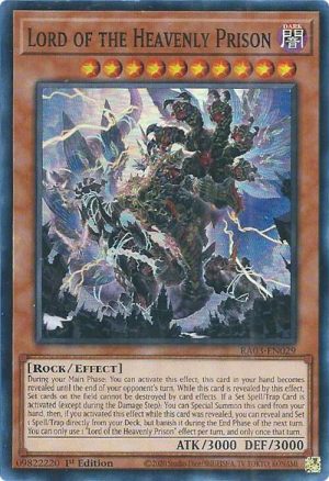Lord of the Heavenly Prison - RA03-EN029: Quarter Century Bonanza