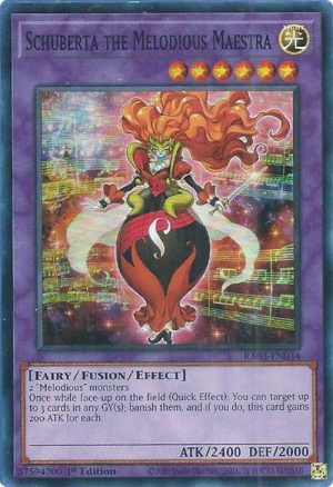 Schuberta the Melodious Maestra - RA03-EN034: Quarter Century Bonanza