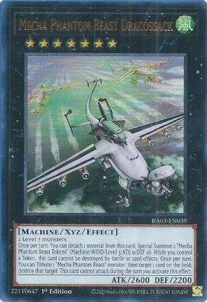 Mecha Phantom Beast Dracossack (UR) - RA03-EN039: Quarter Century Bonanza