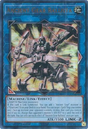 Ancient Gear Ballista (UR) - RA03-EN046: Quarter Century Bonanza