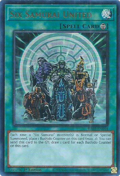 Six Samurai United (UR) - RA03-EN054: Quarter Century Bonanza