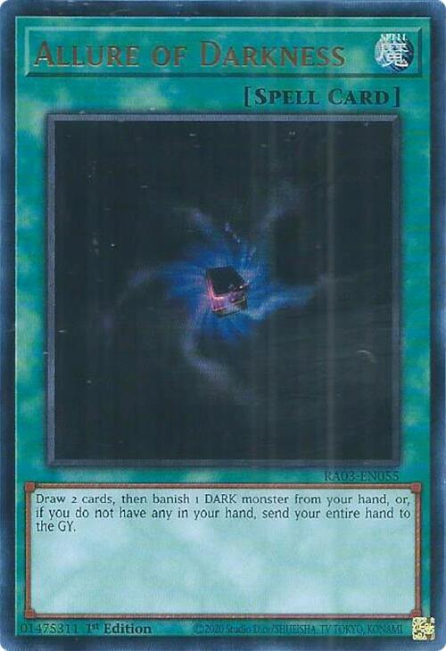 Allure of Darkness (UR) - RA03-EN055: Quarter Century Bonanza