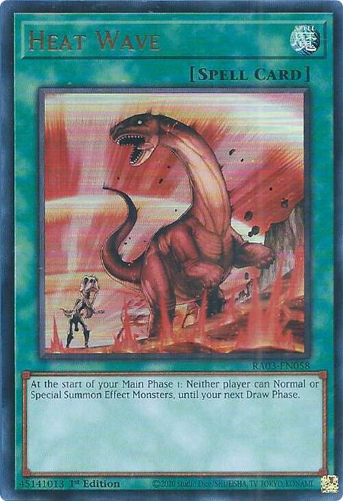 Heat Wave (UR) - RA03-EN058: Quarter Century Bonanza