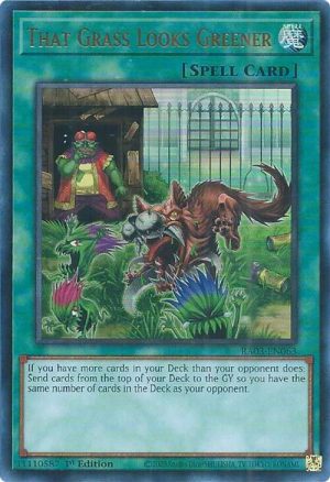That Grass Looks Greener (UR) - RA03-EN063: Quarter Century Bonanza