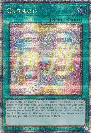 Ostinato (Quarter Century Secret Rare) - RA03-EN064: Quarter Century Bonanza