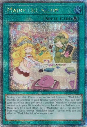 Madolche Salon (Quarter Century Secret Rare) - RA03-EN069: Quarter Century Bonanza