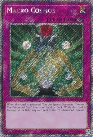 Macro Cosmos (Platinum Secret Rare) - RA03-EN164: Quarter Century Bonanza