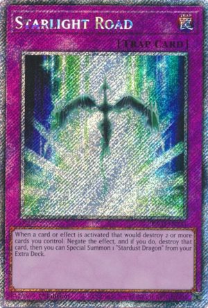 Starlight Road (Platinum Secret Rare) - RA03-EN235: Quarter Century Bonanza