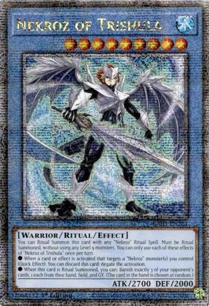 Nekroz of Trishula (Quarter Century Secret Rare) - RA03-EN261: Quarter Century Bonanza