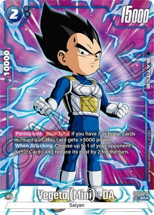 Vegeta (Mini) : DA (Alternate Art) - FB04-045: Ultra Limit