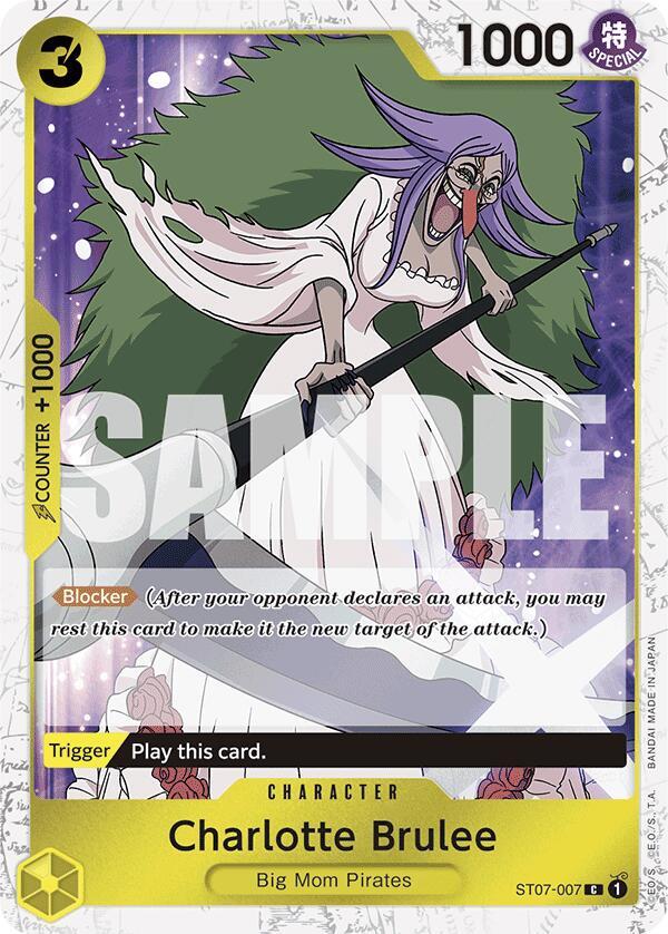 Charlotte Brulee (Jolly Roger Foil) - ST07-007: Premium Booster -The Best-