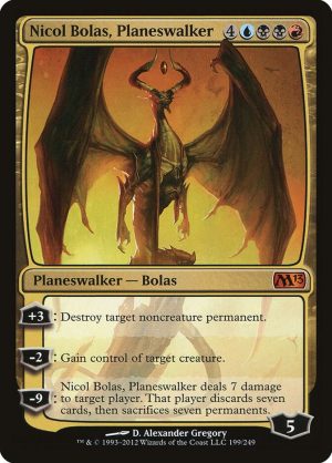 Nicol Bolas, Planeswalker (ES) - 199: Magic 2013 (M13) (ES)