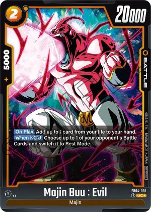Majin Buu : Evil - FB04-091 (Tournament Pack 05) - Tournament and Championship Promos (DBSFW_TPR)