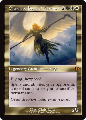 Sigarda, Host of Herons (Retro Frame) - 434: Innistrad Remastered
