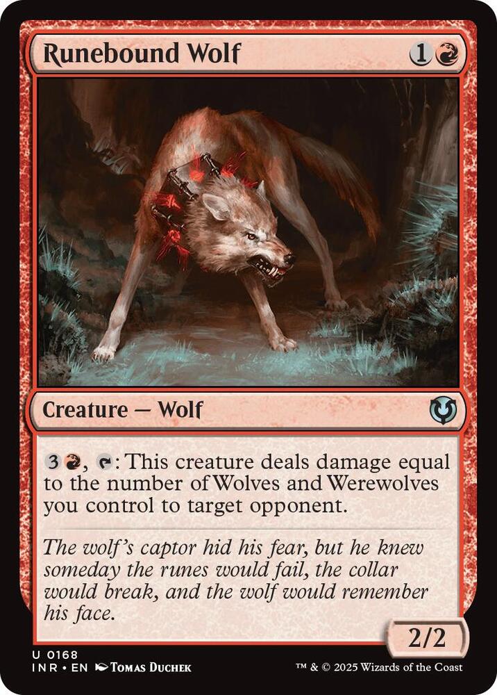 Runebound Wolf - 168: Innistrad Remastered