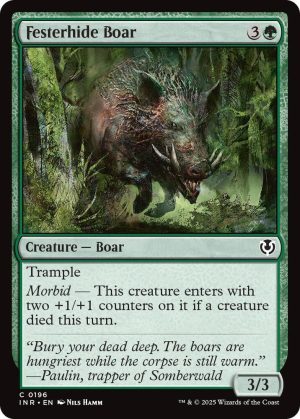 Festerhide Boar - 196: Innistrad Remastered