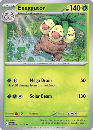 Exeggutor - 002/131: SV: Prismatic Evolutions