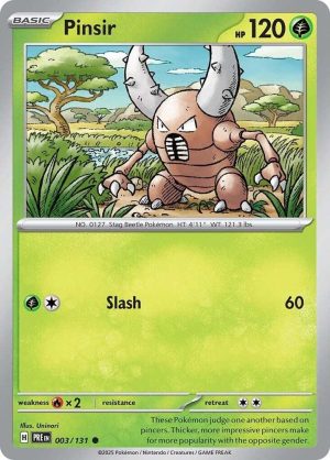 Pinsir - 003/131: SV: Prismatic Evolutions