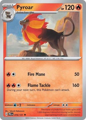 Pyroar - 016/131: SV: Prismatic Evolutions