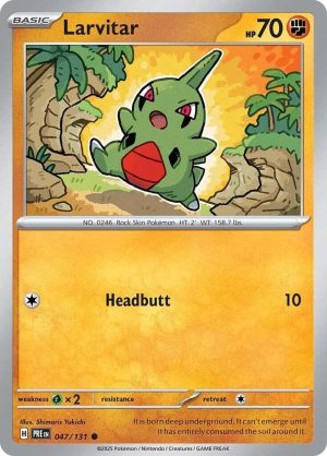 Larvitar - 047/131: SV: Prismatic Evolutions