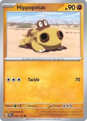 Hippopotas - 052/131: SV: Prismatic Evolutions