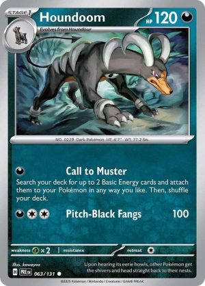 Houndoom - 063/131: SV: Prismatic Evolutions