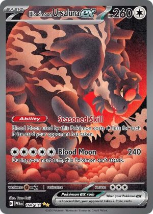 Bloodmoon Ursaluna ex - 168/131: SV: Prismatic Evolutions