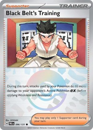 Black Belt's Training (Pokeball pattern) - 096/131: SV: Prismatic Evolutions