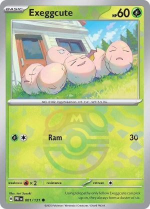 Exeggcute (Master Ball Pattern) - 001/131: SV: Prismatic Evolutions