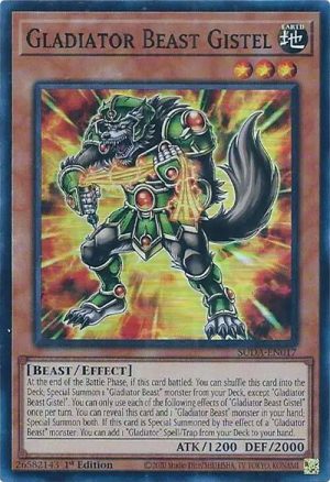 Gladiator Beast Gistel - SUDA-EN017: Supreme Darkness