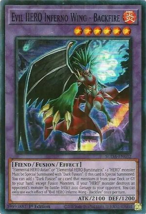 Evil HERO Inferno Wing - SUDA-EN032: Supreme Darkness