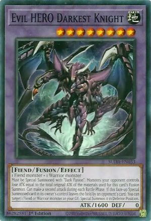 Evil HERO Darkest Knight - SUDA-EN033: Supreme Darkness