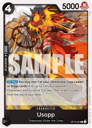 Usopp (081) - OP10-081: Royal Blood