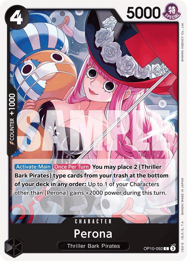 Perona (092) - OP10-092: Royal Blood