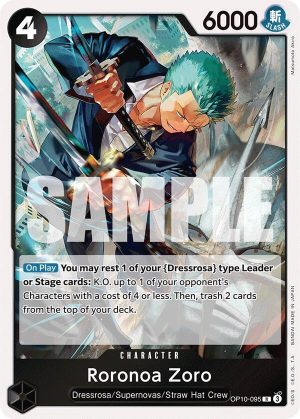 Roronoa Zoro (095) - OP10-095: Royal Blood