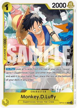 Monkey.D.Luffy (111) - OP10-111: Royal Blood