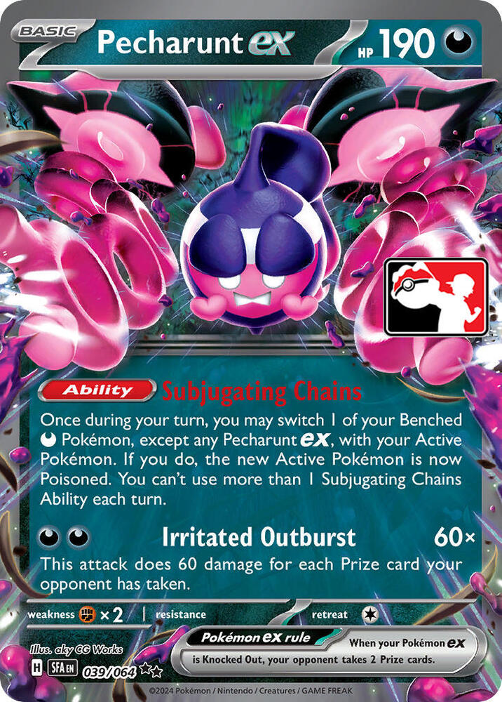 Pecharunt ex (ES) - 039/064: Prize Pack Series Cards (ES)