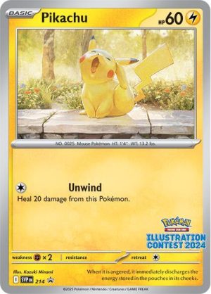 Pikachu - 214: SV: Scarlet & Violet Promo Cards