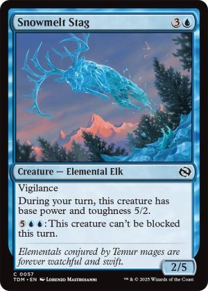 Snowmelt Stag - 57: Tarkir: Dragonstorm