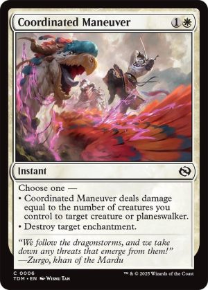 Coordinated Maneuver - 6: Tarkir: Dragonstorm